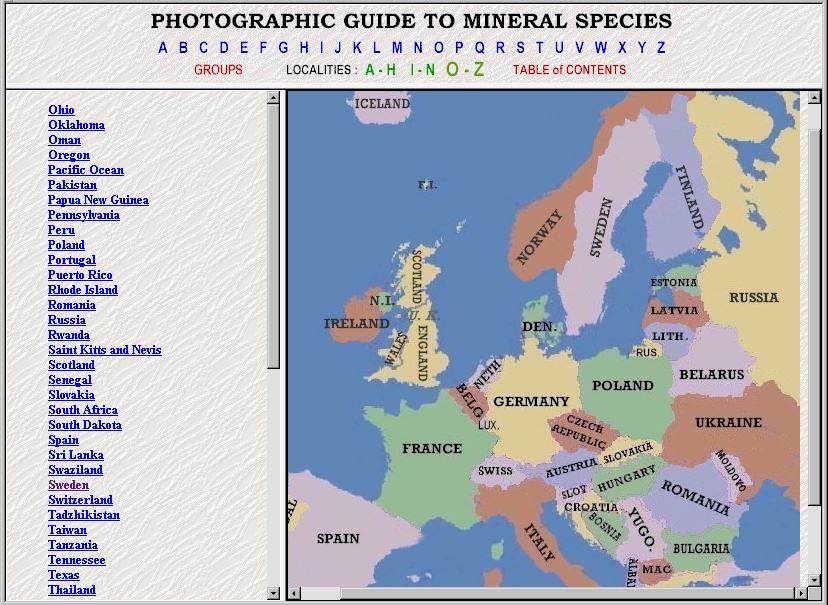 countries and states can be selected from the maps!